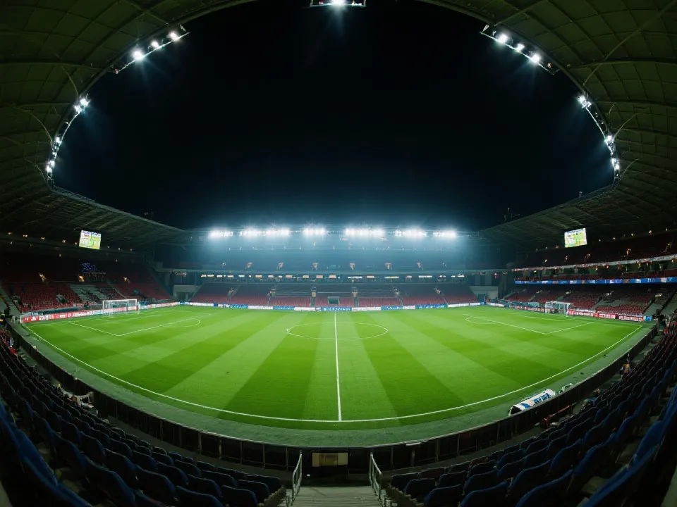 体育赛事现场氛围图