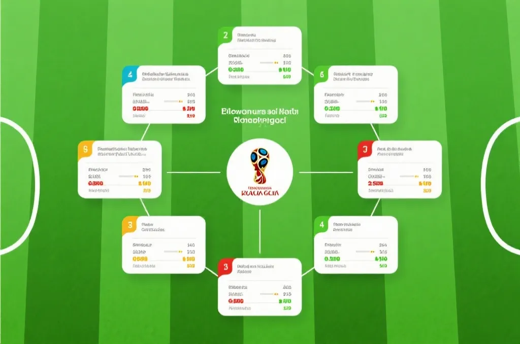 2026世界杯分组与积分规则示意图